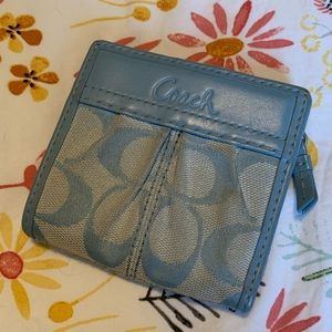 Coach mini wallet